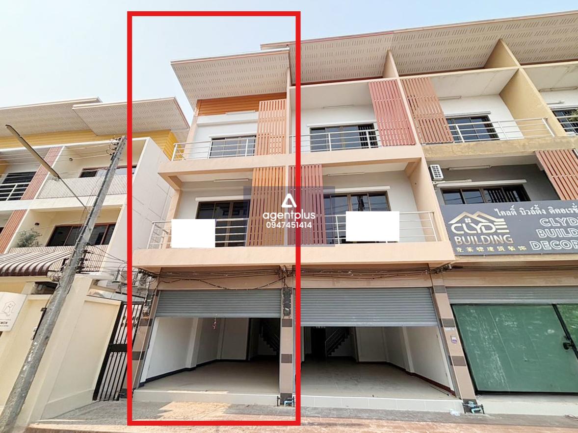 ขายอาคารพาณิชย์ เชียงใหม่ อาคารพาณิชย์ 3 ชั้น ทำเลดี เหมาะสำหรับอยู่อาศัยหรือทำธุรกิจ