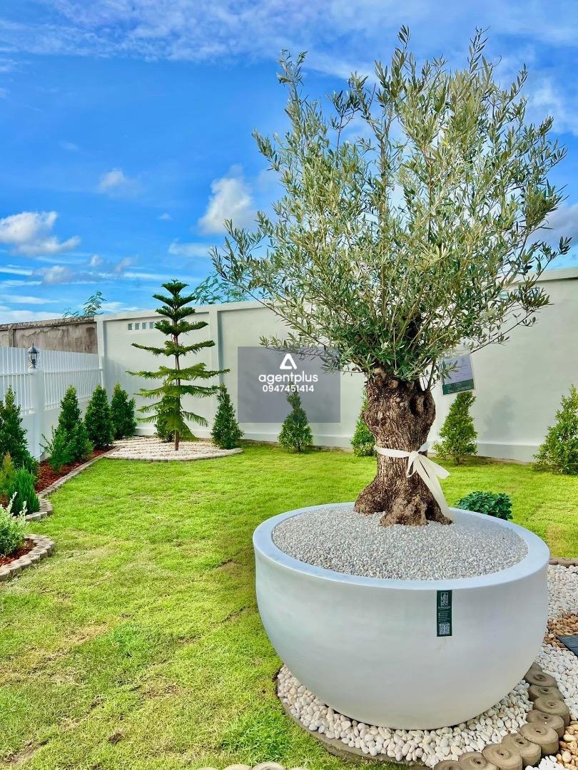 บ้านเดี่ยวชั้นเดียวในโครงการ หลังหัวมุม!  โทนสีอบอุ่น พร้อมเข้าอยู่