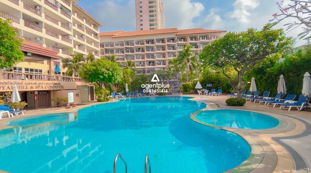 ว่างให้เช่า คอนโดห้องพร้อมเข้าอยู่ คอนโดทำเลทอง Royal Hill Resort ทัพยา พัทยา