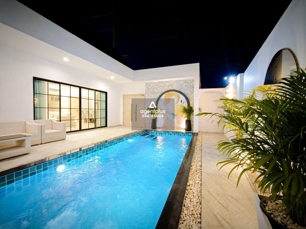 *ขายบ้านเดี่ยวพร้อมสระว่ายน้ำส่วนตัว ใกล้มอเตอร์เวย์-สุขุมวิทพัทยา