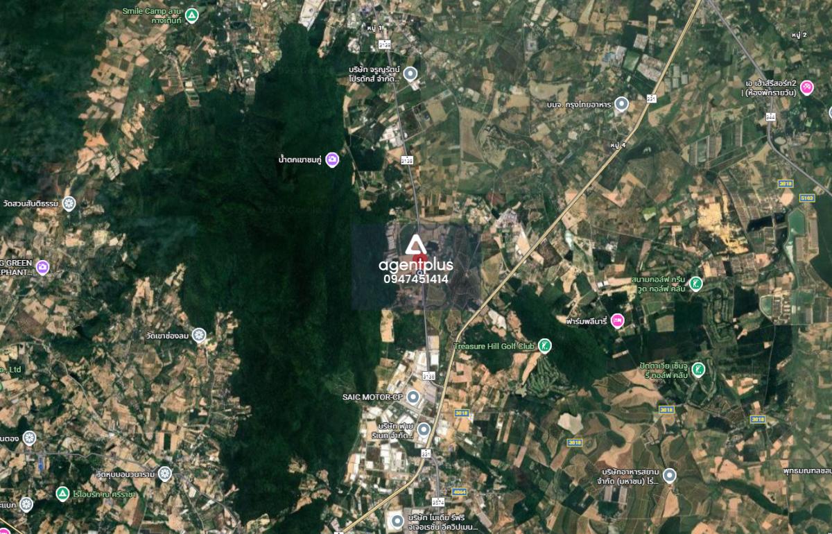 ให้เช่าที่ดินติดถนน 3138 บ้านบึง ชลบุรี