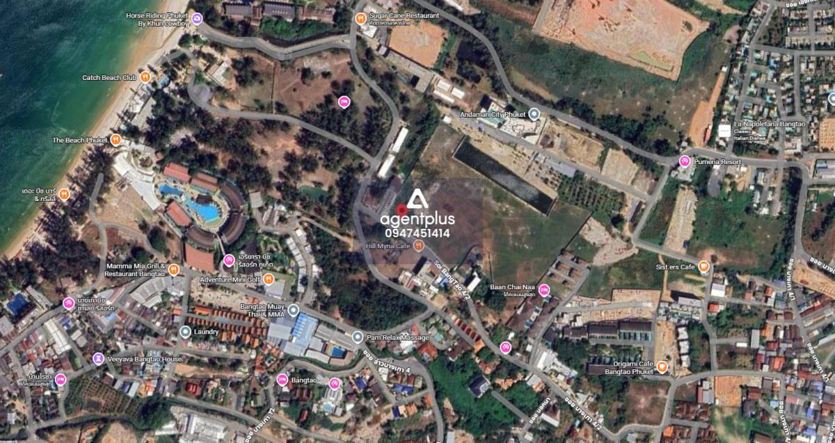 ที่ดินติดถนนซอยบางเทา 4/2 ห่างทะเลเพียง 550 เมตร ภูเก็ต