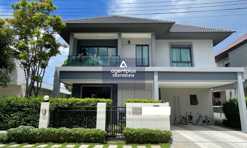 ขาย/เช่า บ้านเดี่ยวหลังริม ตกแต่งสวย ทำเลใกล้รถไฟฟ้า 