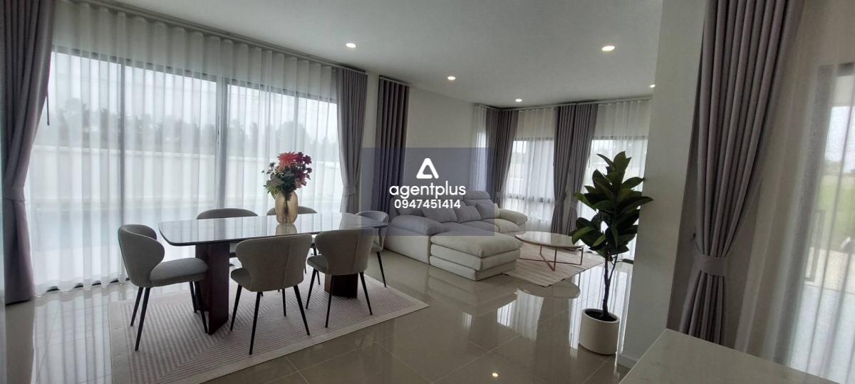 ขายบ้านเดี่ยวพูลวิลล่า ทรอปิคอล วิลเลจ 3 ห้วยใหญ่ แบบบ้านโรเวน