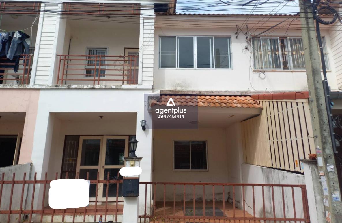 ขายทาวน์เฮ้าส์เปล่า 2 ชั้น โครงการพนาสนธิ์วิลล่า ถนนเทพารักษ์ 3 ห้องนอน 2 ห้องน้ำ ราคา 2.25 ล้านบาท