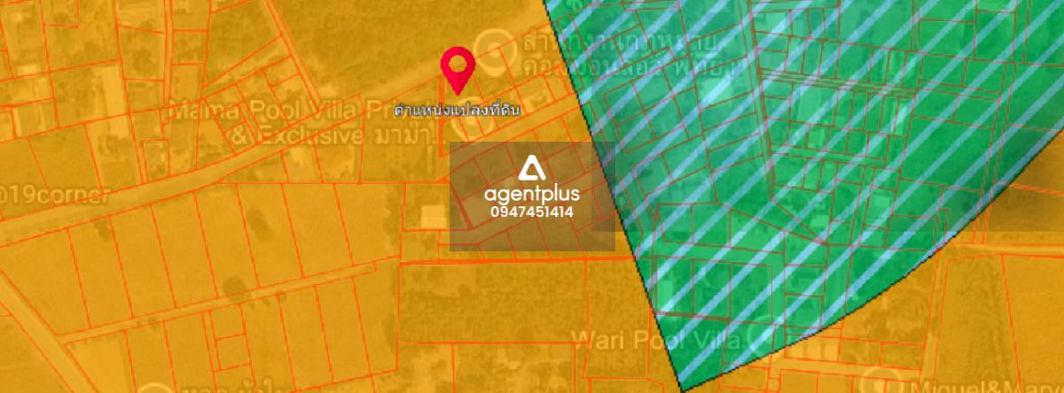 ที่ดินแบ่งขาย ใกล้โรงเรียนนานาชาติย่านห้วยใหญ่ – พัทยา