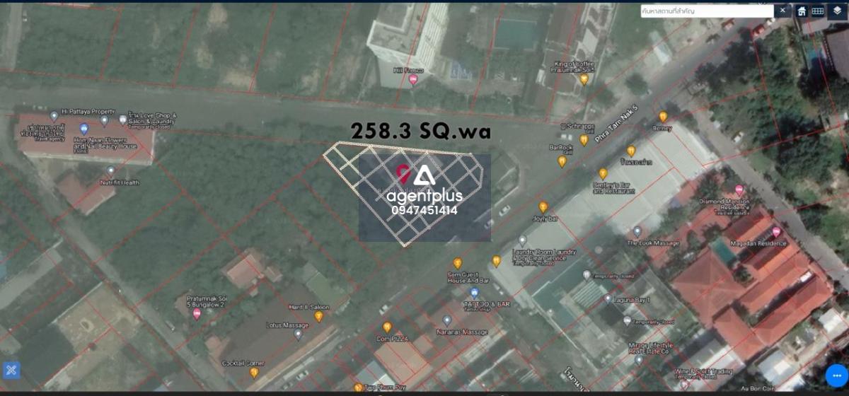 ขายที่ดินกลางเมืองพัทยา พระตำหนัก 5