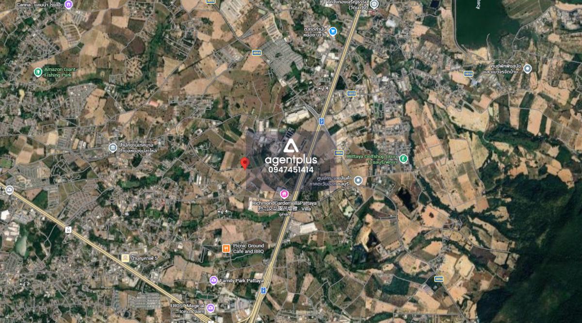 ขายที่ดินแปลงใหญ่ ทำเลใกล้อุทยาน ห่างถนนทางหลวงชลบุรี-พัทยา เพียง 4 นาที