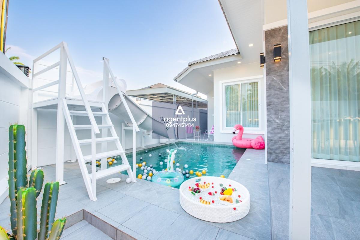 ขายบ้านพูลวิลล่าสวยพร้อมทำธุรกิจ อยู่อาศัยก็ดี  