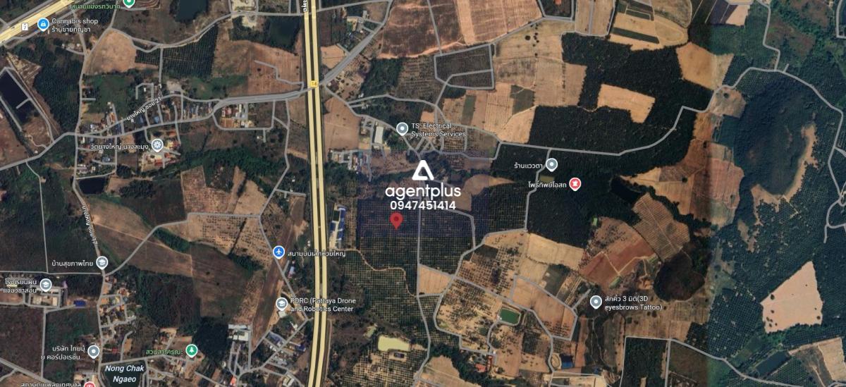 ขายที่ดิน มาบตาพุด ผังสีเหลือง ใกล้ถนนสาย 7 พัทยา