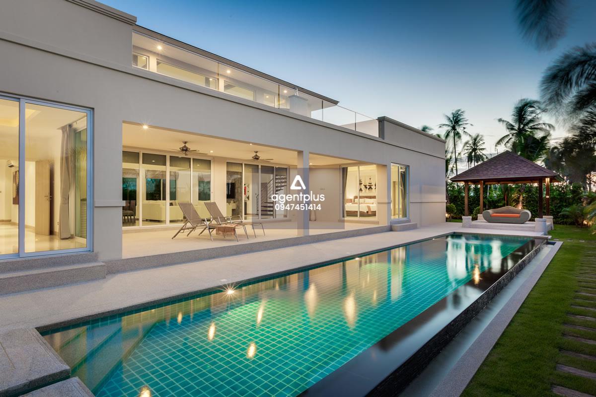 ขายบ้านพูลวิลล่าพร้อมสระว่ายน้ำส่วนตัว โครงการ เดอะ วินยาร์ด เฟส 3