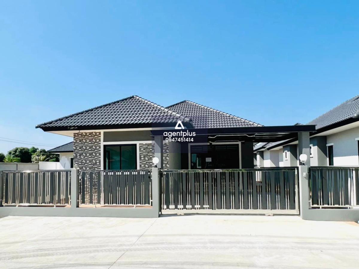 ขายบ้านเดี่ยวชั้นเดียวคุณภาพดี (บ้านใหม่มือหนึ่ง) 