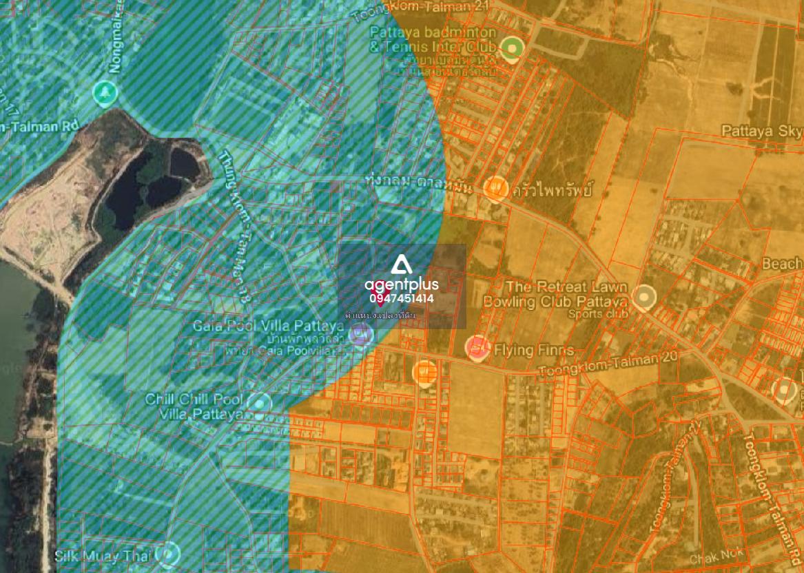 *ขายที่ดินติดโครงการ ทุ่งกลม-ตาลหมัน พัทยา