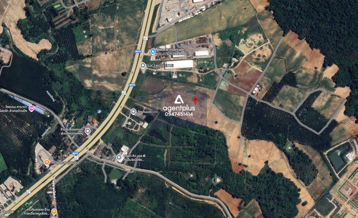 *ขายที่ดินแปลงใหญ่ติดถนนทางหลวง หนองไผ่แก้ว บ้านบึง ชลบุรี