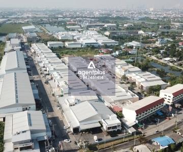 เช่า โกดังโรงงานมาตรฐาน 572 ตรม. โซนสุขสวัสดิ์ สมุทรปราการ ผังสีม่วง 