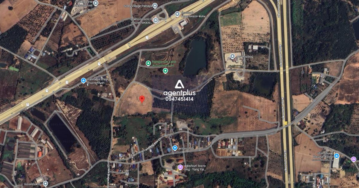 *ขายที่ดิน ใกล้มอเตอรเวย์ หมายเลข 7 (ห้วยใหญ่-ซากแง้ว) พัทยา