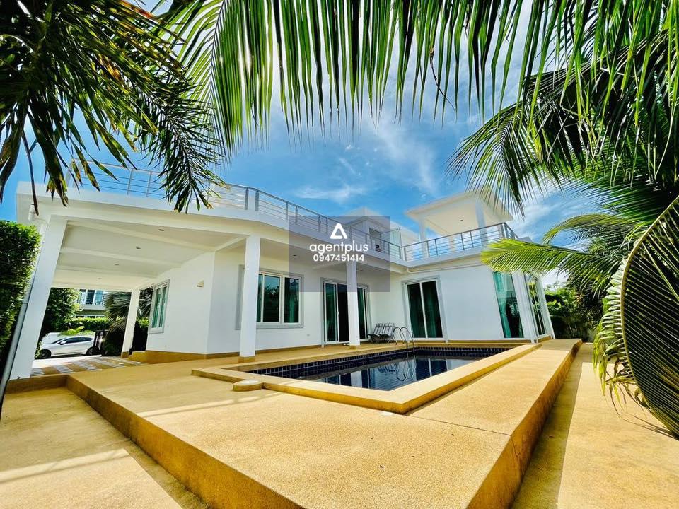 *ให้เช่า-ขาย บ้านพูลวิลล่า 2 ชั้น ใกล้ไร่องุ่นซิลเวอร์เลค พัทยา