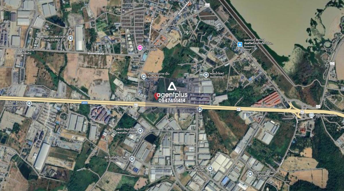 ให้เช่าที่ดินสีม่วงลาย ติดถนน 331 ศรีราชา ชลบุรี