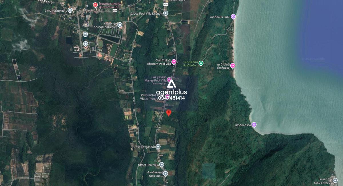 ขายที่ดินยกแปลง ใกล้อ่าวท้องกรวด นครศรีธรรมราช