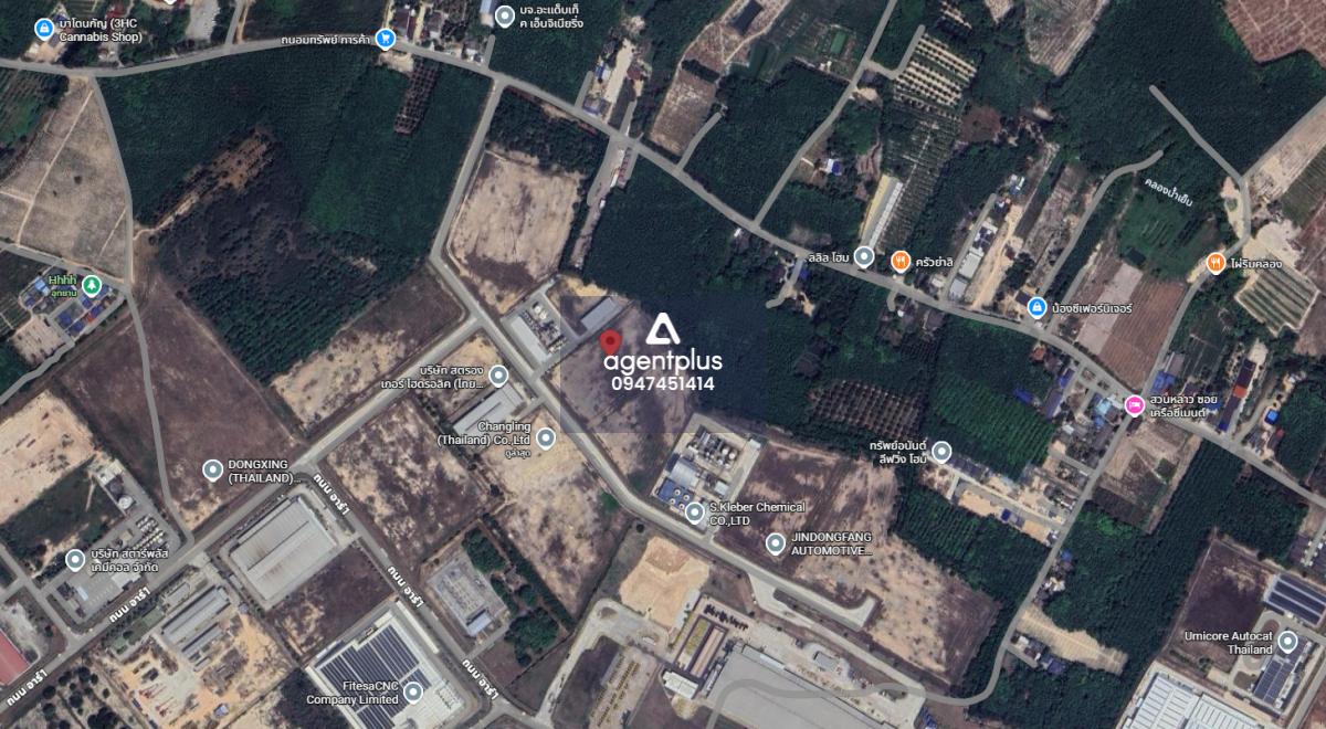 *ขายที่ดินผังสีม่วงลาย โซนอุตสาหกรรม หนองละลอก ระยอง