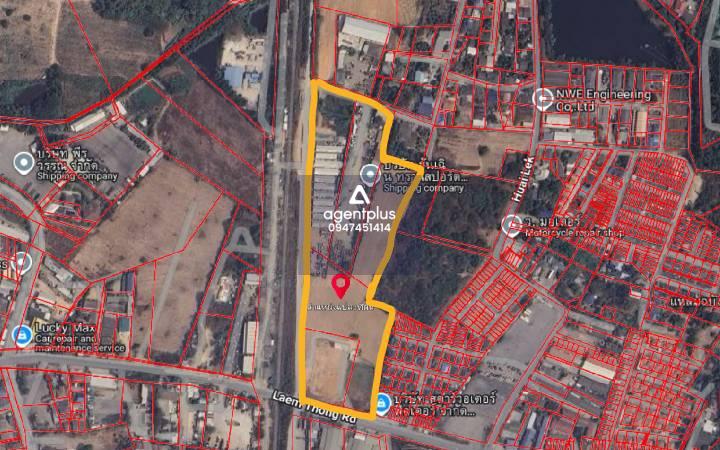 *ขายที่ดินเปล่าติดถนนใหญ่ โซนอุตสาหกรรม ห่างท่าเรือ 4 กิโล. ศรีราชา ชลบุรี
