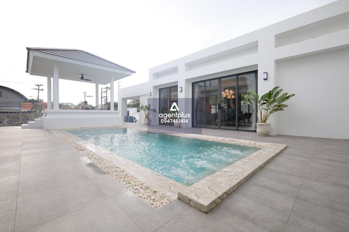 บ้านเดี่ยวหรูสไตล์โมเดิร์นพร้อมสระว่ายน้ำ พร้อมเข้าอยู่ทันที โครงการ พาราไดซ์ วิลเลจ พัทยา