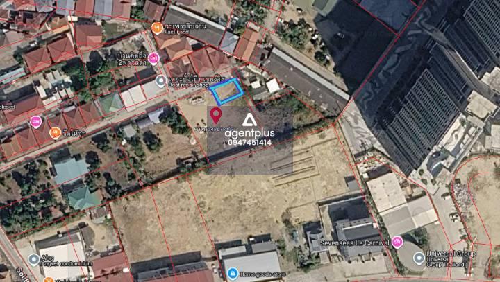 แปลงที่ 1 ขายที่ดินเปล่าพร้อมสร้าง ทำเลหาดจอมเทียน ห่างหาดประมาณ 3-5 นาที พัทยา