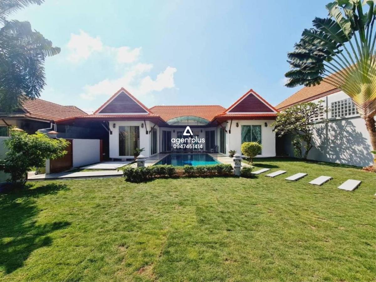 ขายพูลวิลล่าพร้อมสระว่ายน้ำขนาดใหญ่  สามารถเช่าพูลวิลล่า ซอยเขาตาโล พัทยา