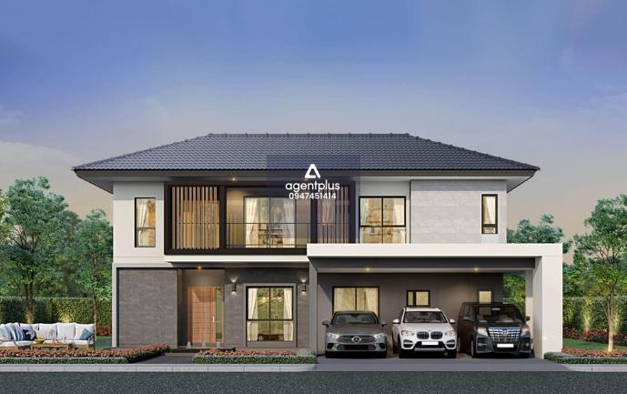 บ้านนินญา ราชพฤกษ์ – บ้านเดี่ยวหรู สไตล์ Modern Tropical