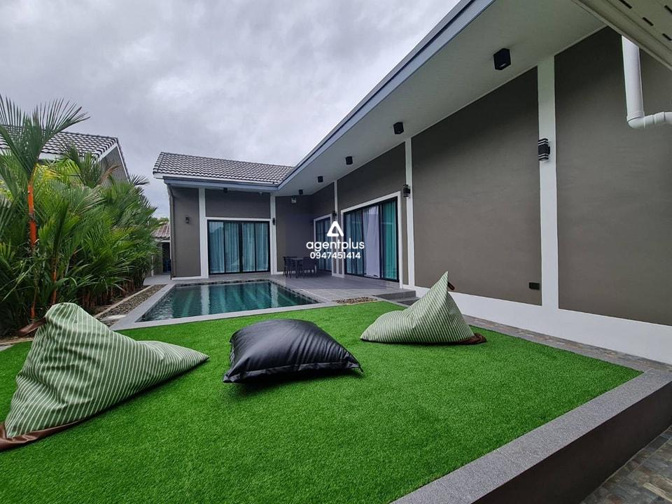 บ้านพูลวิลล่าโมเดิร์นสไตล์ ราคาพิเศษ หนองกระบอก ใกล้สุขุมวิทเพียง 2 นาที ใกล้หาดจอมเทียน เมืองพัทยา