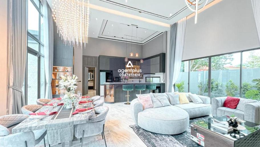 ขาย วิลล่า สระว่ายน้ำ ชั้นเดียวสุดหรูในย่านโป่ง พัทยา