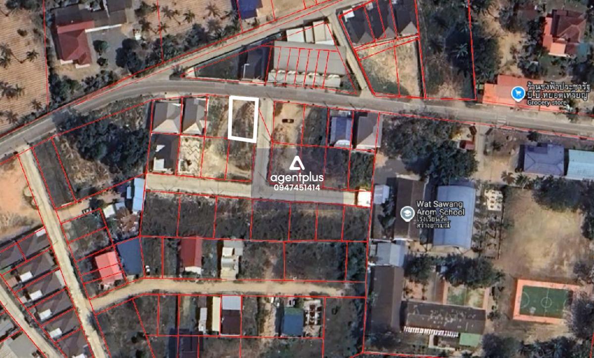 แบ่งขายที่เปล่า เหมาะสร้างบ้าน ทำเลดี ถนนพร้อมท่อระบายน้ำ ไม่มีท่วม โป่ง ชลบุรี