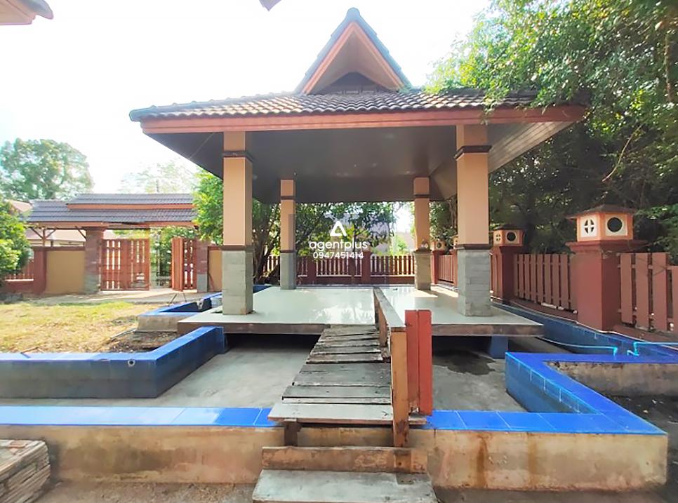 ขายบ้านเดี่ยวชั้นเดียว พร้อมสระว่ายน้ำ ทำเลดี การคมนาคมสะดวก เข้า–ออกง่าย เหมาะสำหรับครอบครัวใหญ่หรือผู้ที่ต้องการพื้นที่ใช้สอยกว้างขวาง