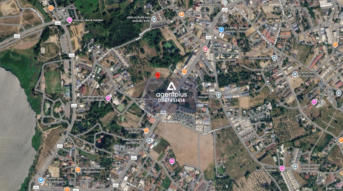 ขายที่ดินยกแปลง ทำเลทอง ฮวงจุ้ยดี วิวภูเขา ซ.โป่งกลาง 2 ใกล้ขอบอ่างมาบประชัน ชลบุรี