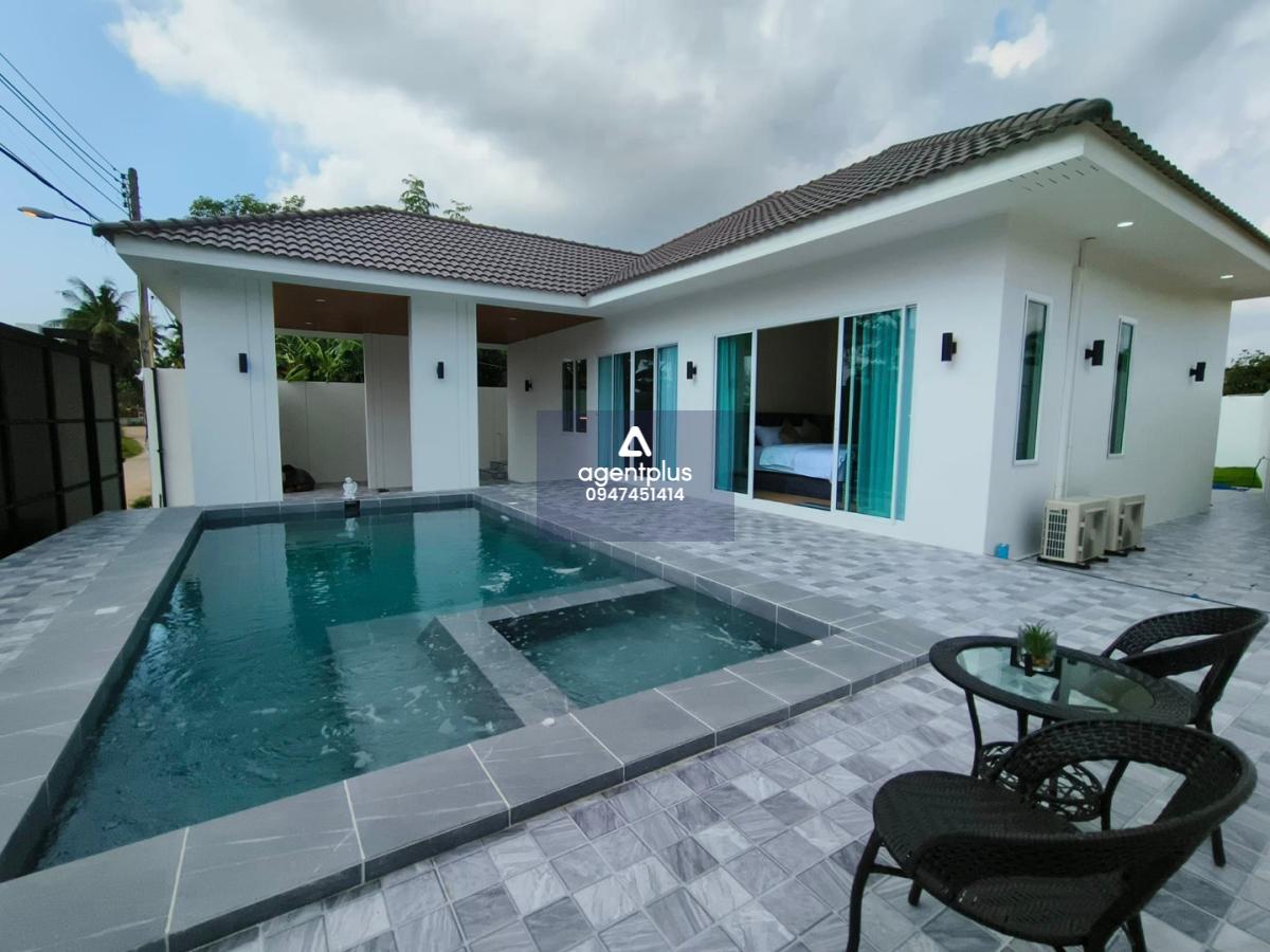 *บ้านพูลวิลล่าสวยทำเลดี พิกัด ห้วยใหญ่ 