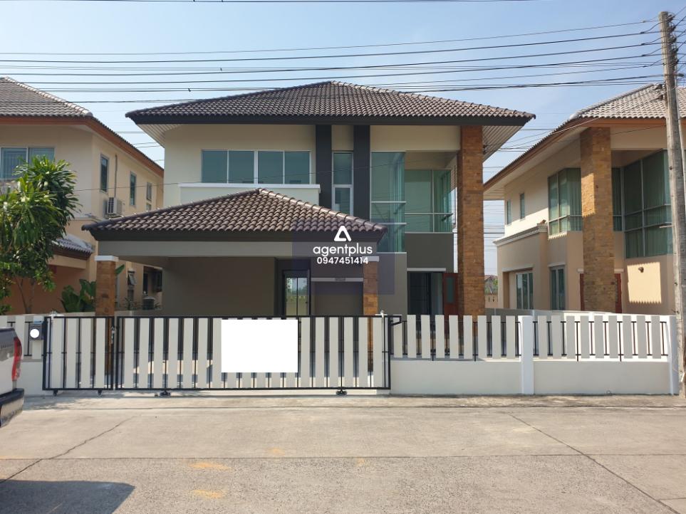 บ้านเดี่ยว 2 ชั้น โครงการโพธิ์วิลล์ ปรับปรุงใหม่ ห่างจากถนนบางปะกง-ฉะเชิงเทรา ประมาณ 1.6 กม. การเดินทางสะดวก