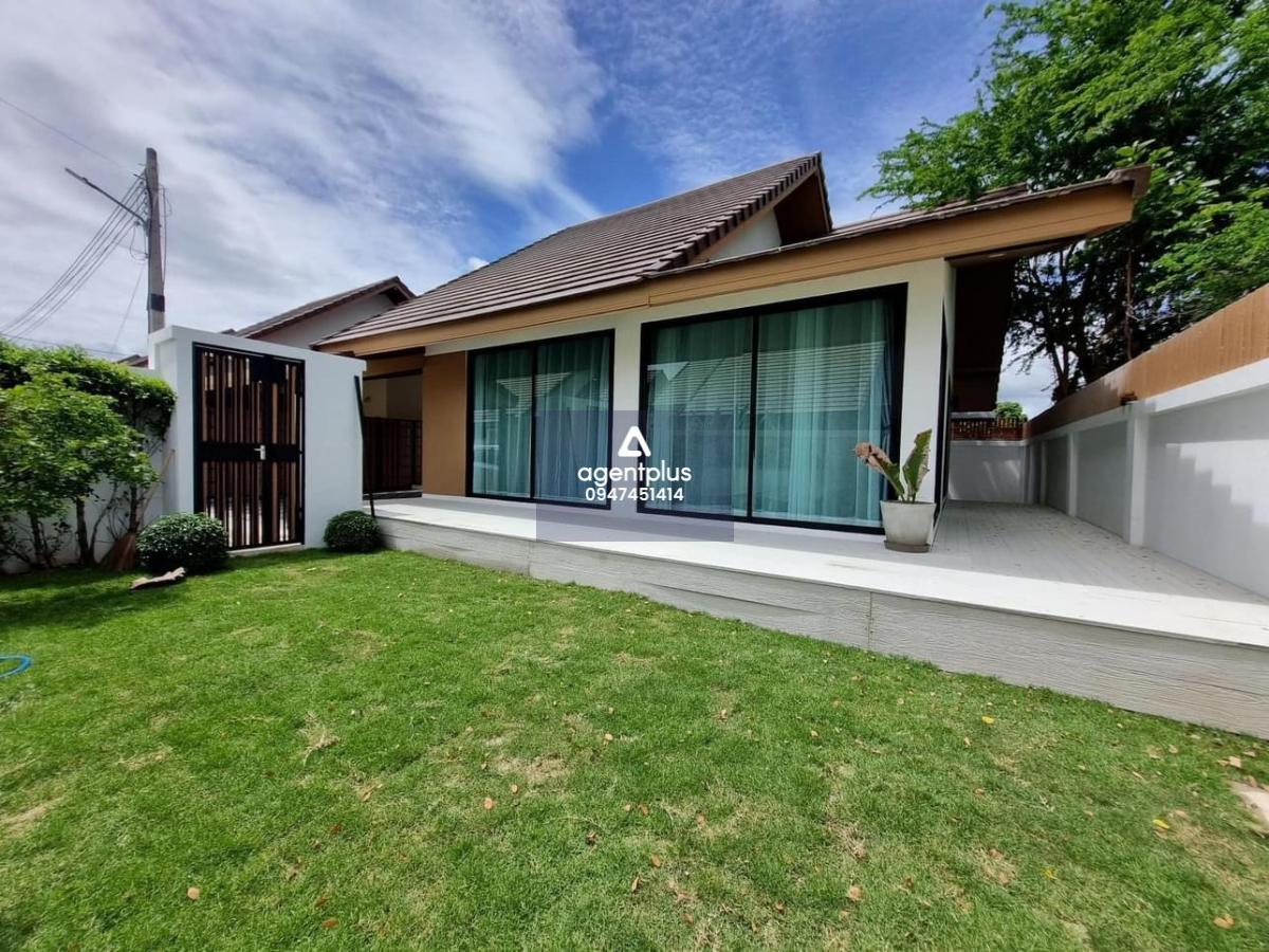 บ้านเดี่ยวชั้นเดียว สไตล์โมเดิร์นรีสอร์ท รีโนเวทใหม่ โครงการ The Maple 