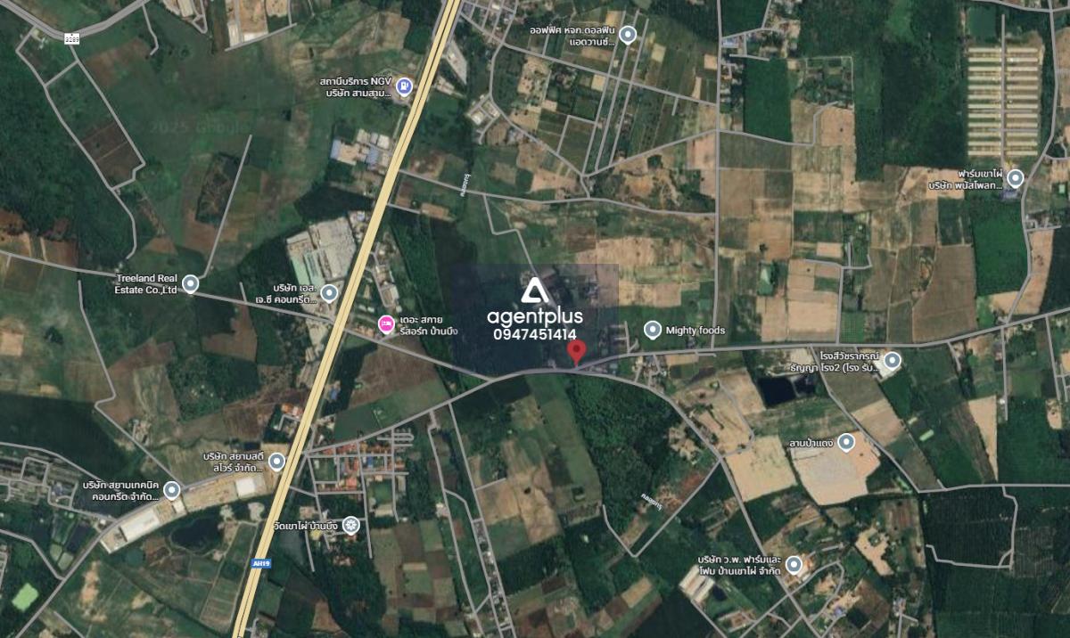 *ขายที่ดิน ทำเลอุตสาหกรรม สร้างโรงงานได้ ใกล้เเยกเนินโมก ถนน 331 บ้านบึง ชลบุรี