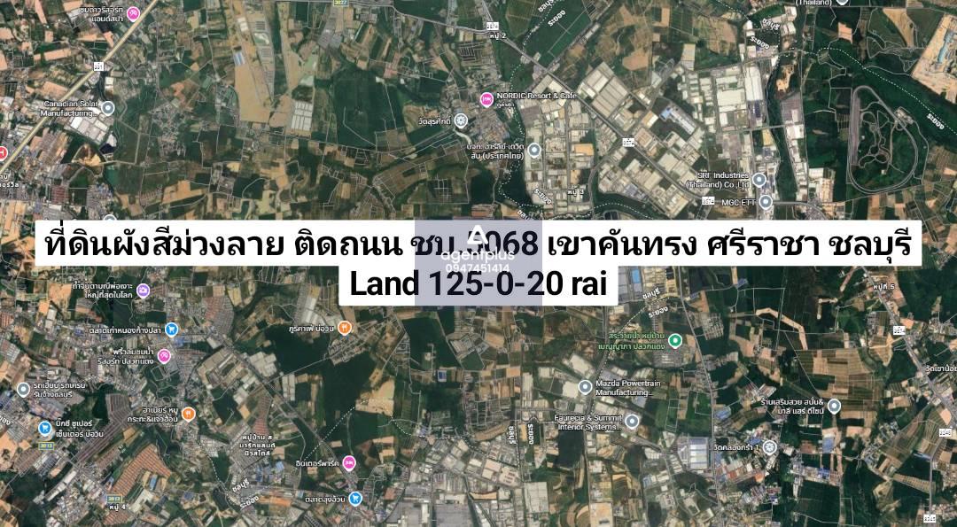 *ขายที่ดินผังสีม่วงลายจุด เขาคันทรง ศรีราชา ชลบุรี