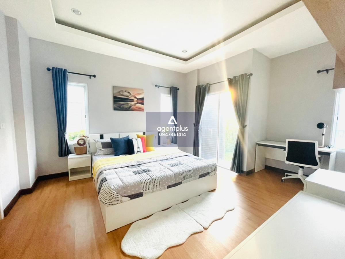 * บ้านใหม่ใกล้อ่างเก็บน้ำมาบประชัน โครงการบ้านมั่งมี บ้านสไตล์โมเดิร์น เงียบสงบ โป่ง บางละมุง พัทยา