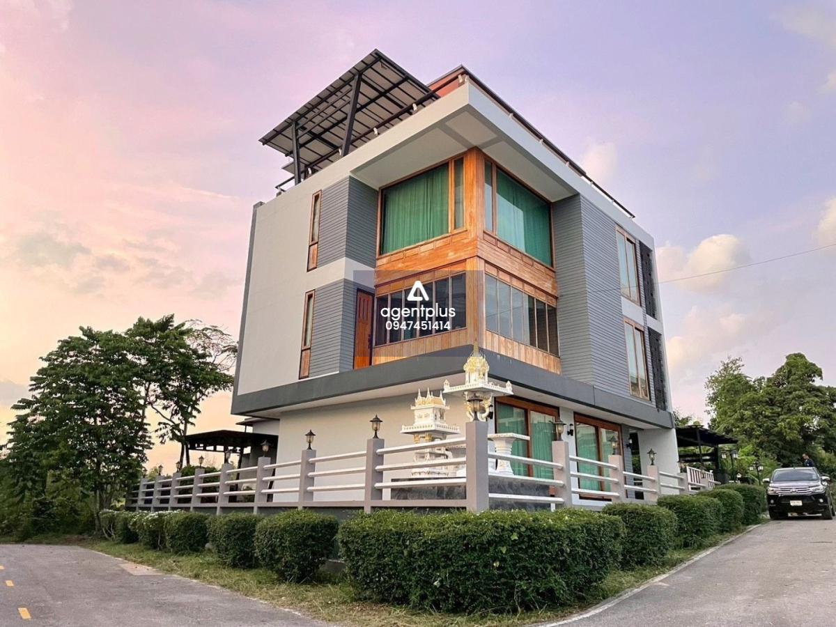 ขายบ้านใกล้ทะเล วังแก้ว ระยอง บ้านหัวมุม วิวทะเลรอบทิศ บรรยากาศรีสอร์ท