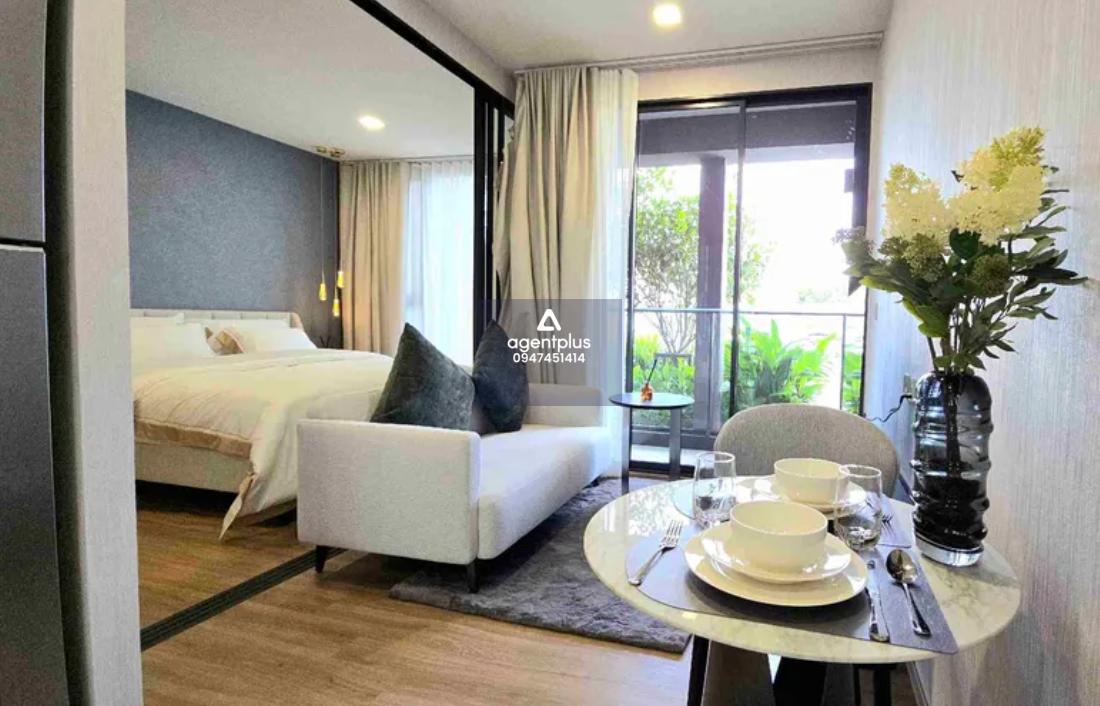 ขายคอนโด 1 ห้องนอน ชั้นสูงกำลังดี โซนจอมเทียน-สุขุมวิท Aquarous Jomtien Pattaya