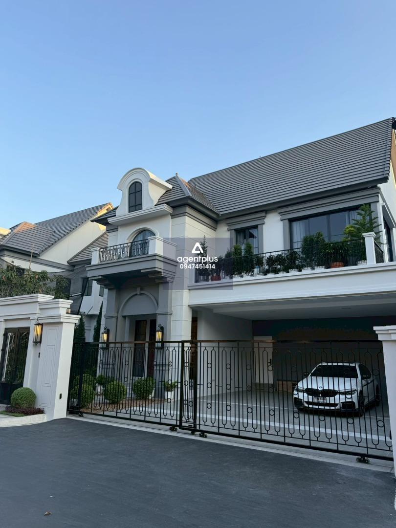 บ้านเดี่ยวหรู นาราสิริ พหล-วัชรพล บ้านใหม่ ไม่เคยเข้าอยู่ แต่งครบ พร้อมอยู่