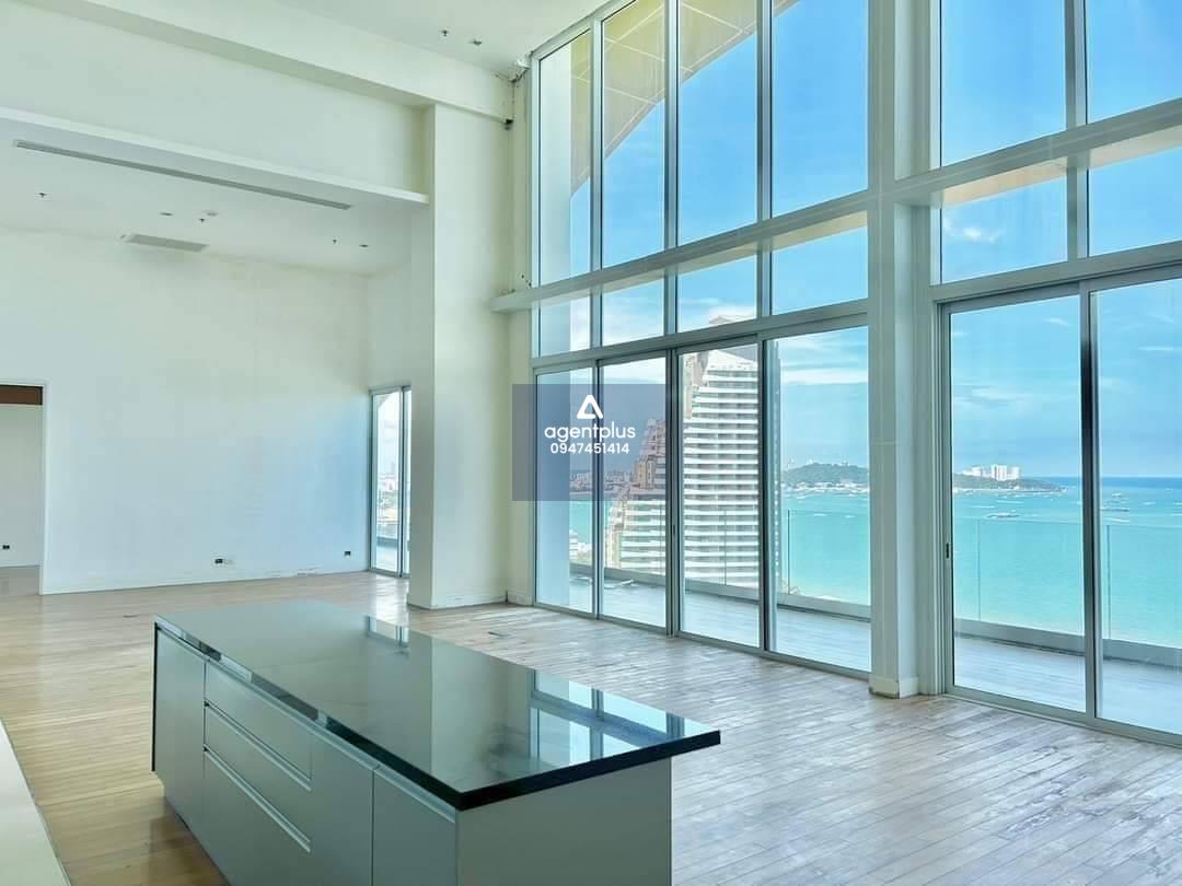ขาย‼️The Cove Beachfront Condo เพนท์เฮาส์ใหญ่ที่สุด  4 ห้องนอน 