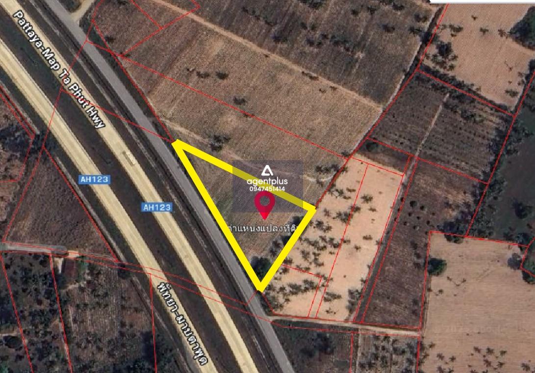 ขายที่ดินสวย ห้วยใหญ่ พัทยา ติดทางด่วน กรุงเทพ-ระยอง