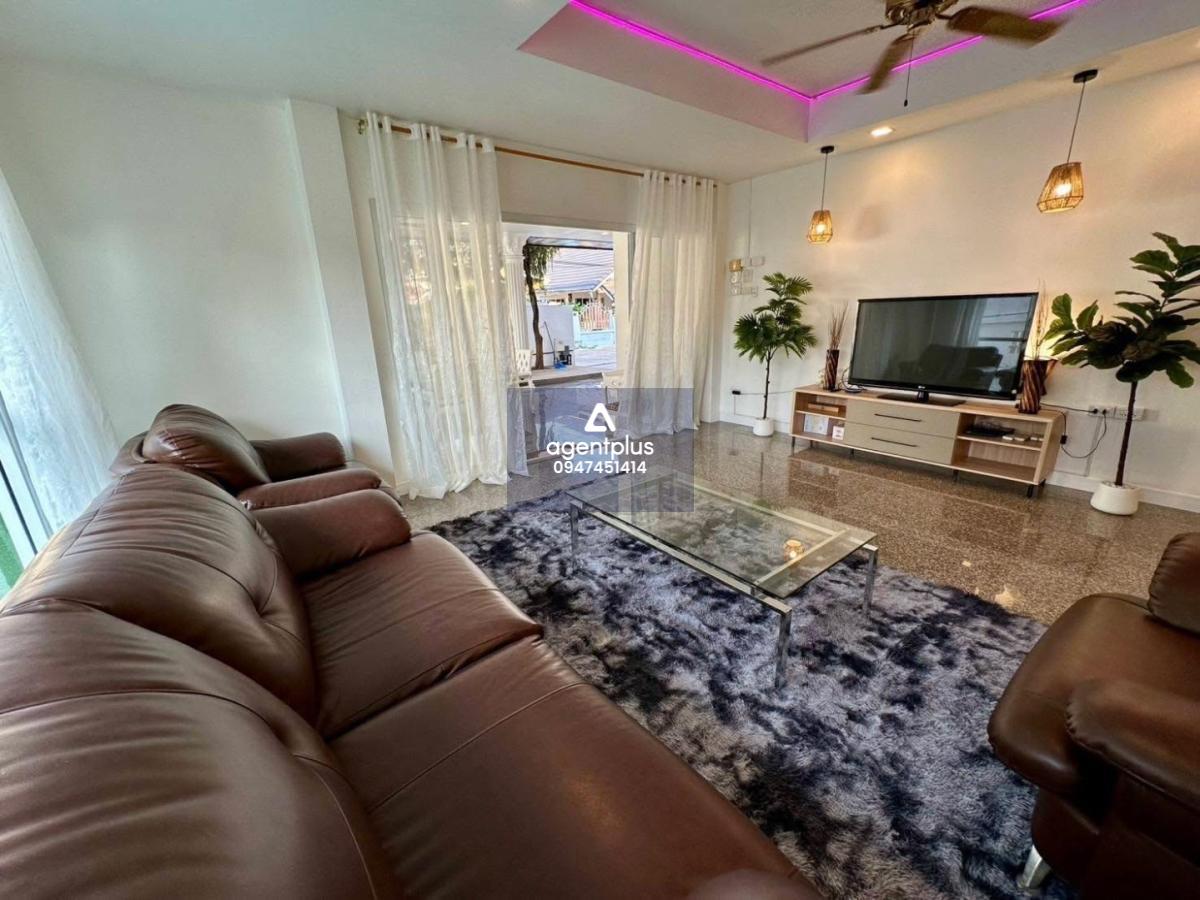 ให้เช่า บ้านพูลวิลล่า ใกล้หาดจอมเทียนเพียง 700เมตร มีสระส่วนตัว 