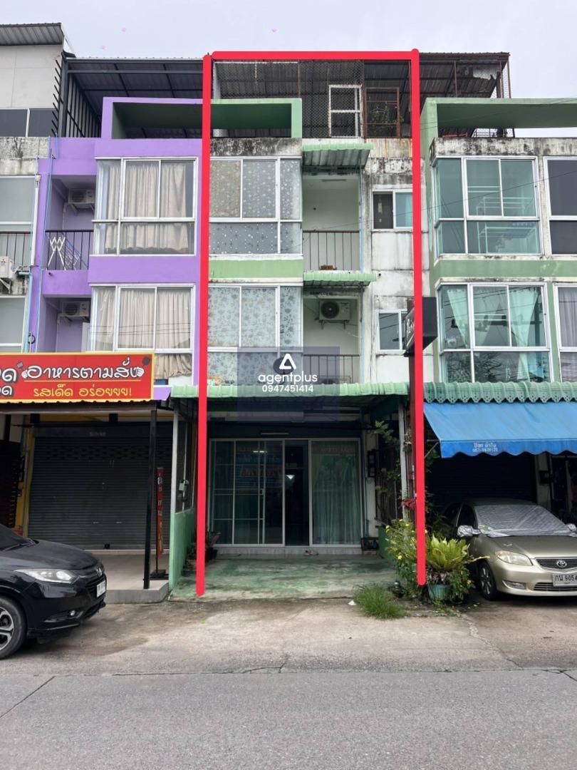 ขายอาคารพาณิชย์ 3 ชั้น ราคาต่ำกว่าราคาประเมิน ซอยสยาม ใกล้ตลาดไร่วนาสิน พัทยา