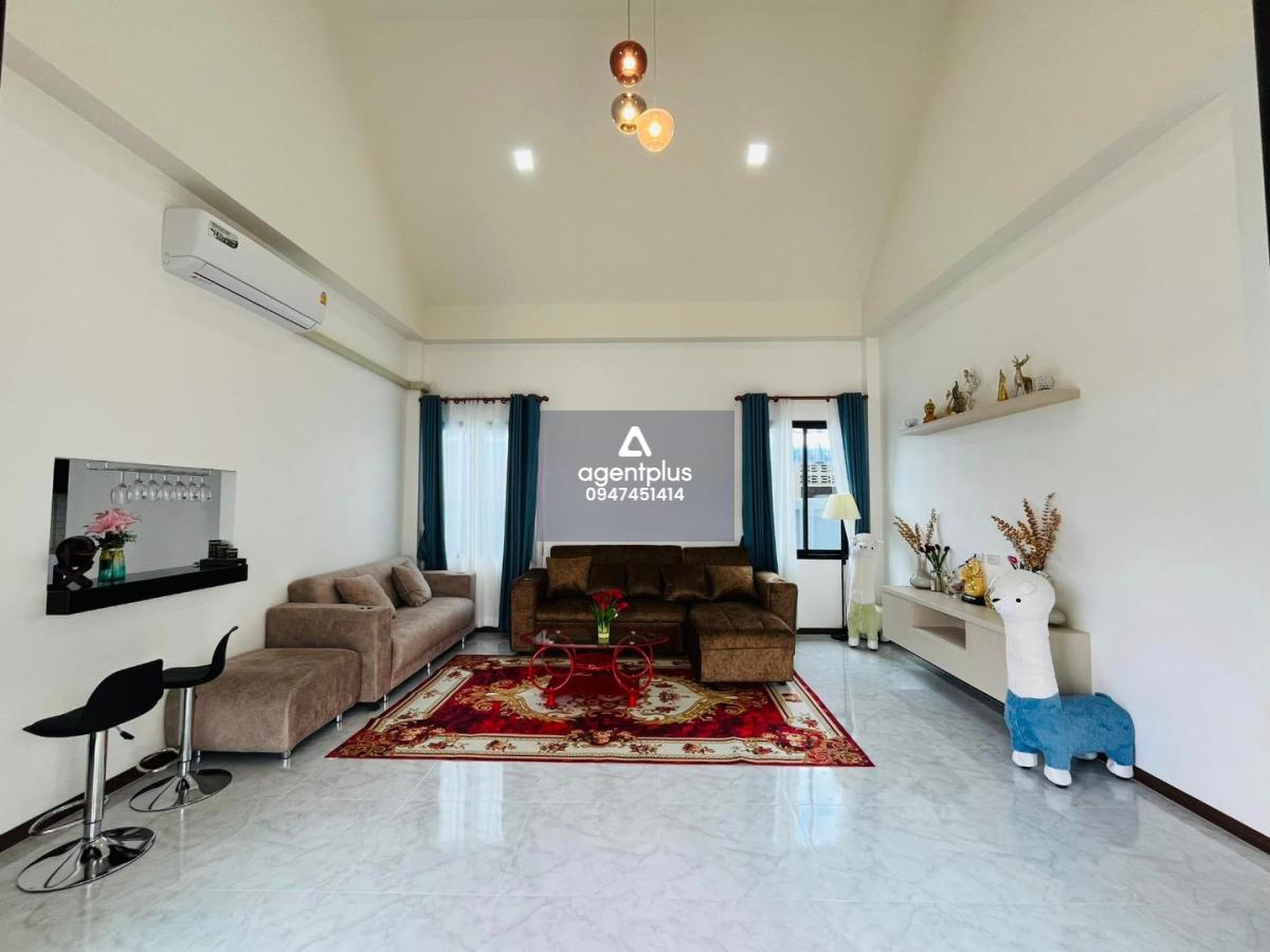 # บ้านเดี่ยวสร้างใหม่  สไตล์นอร์ดิก บ้านเดี่ยวชั้นเดียว  3 ห้องนอน 3 ห้องน้ำ โรงโป๊ะ พัทยา ใกล้ถนน สุขุมวิท เพียง 200 เมตร