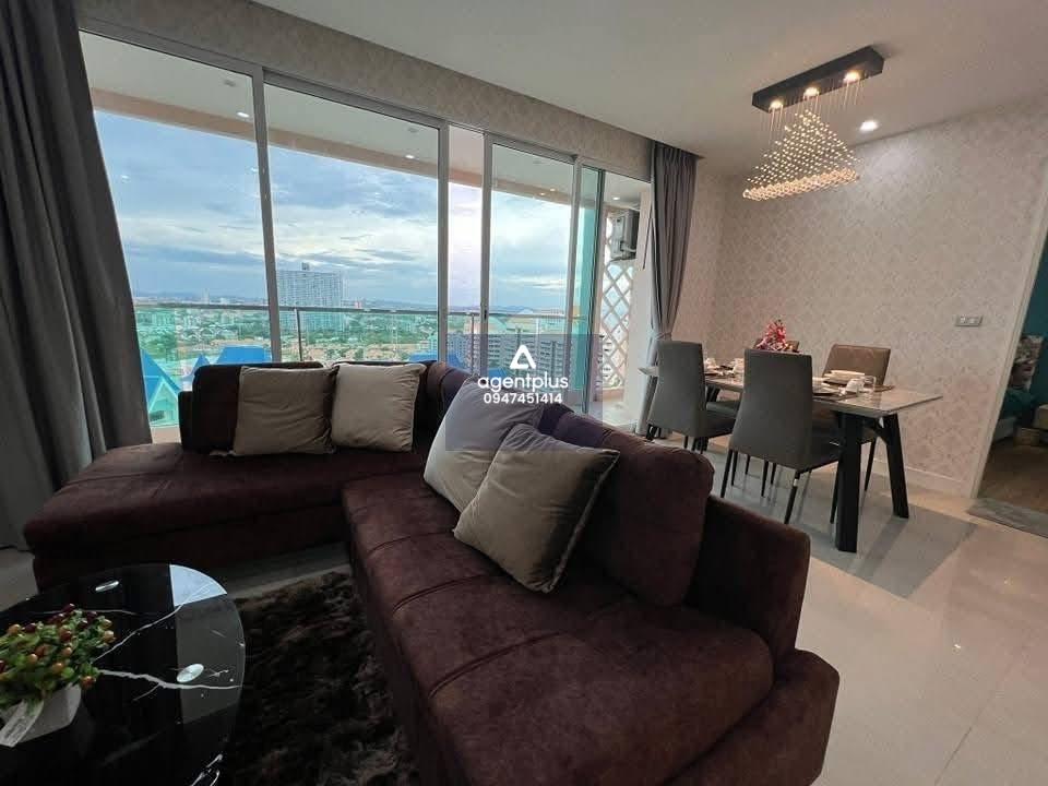 ปล่อยเช่าคอนโด แกรนด์คาริเบี่ยน ติดทะเล เฟอร์ครบ