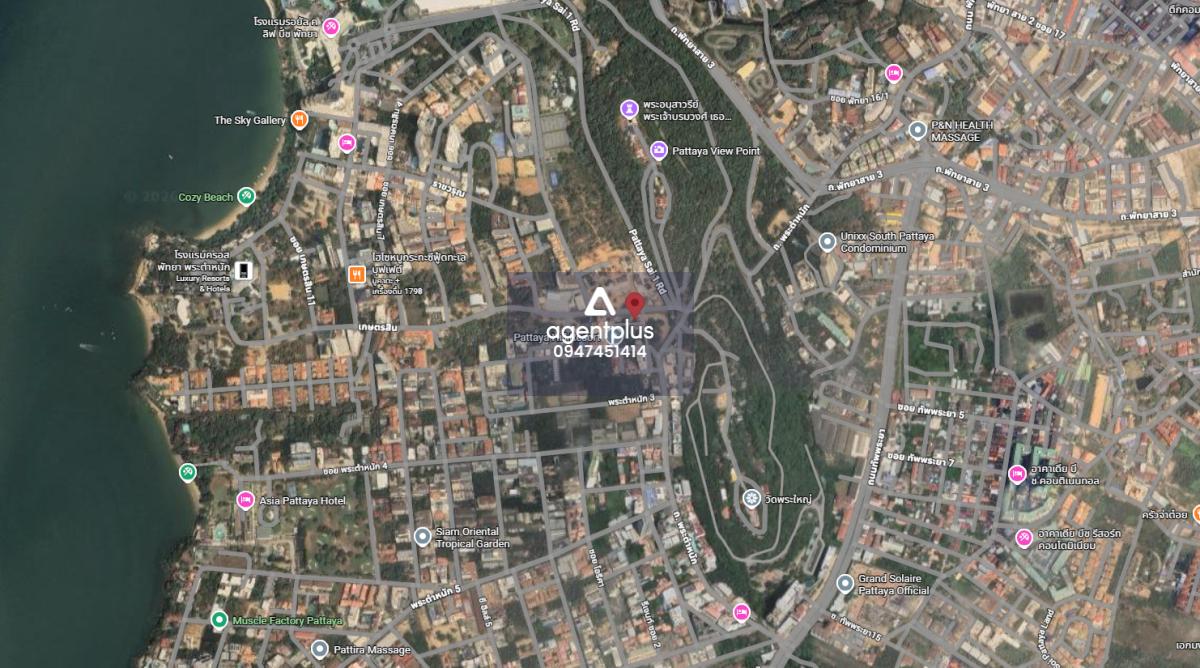 ที่ดินให้เช่า ทำเลดี เกษตรสิน เขาพระตำหนัก พัทยา